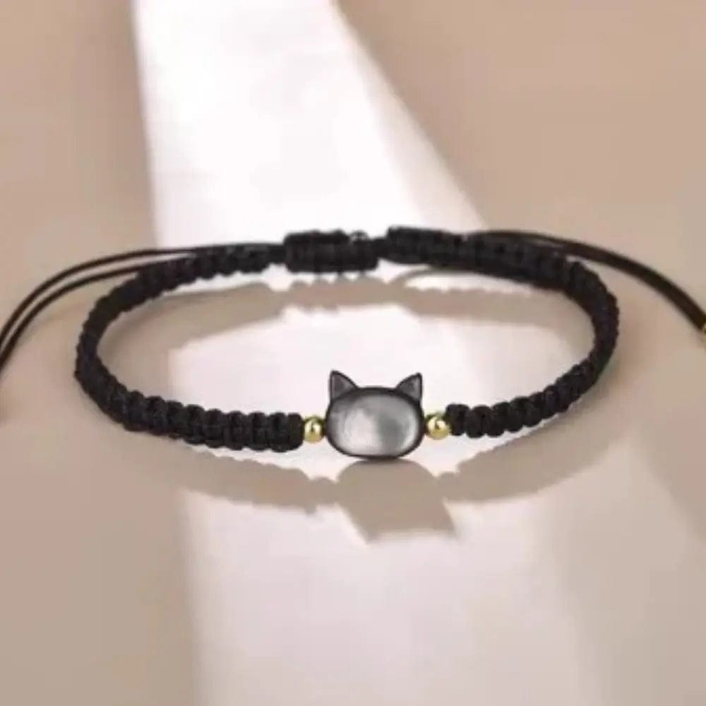 Bracelet Minimaliste Élégant Tête de Chat