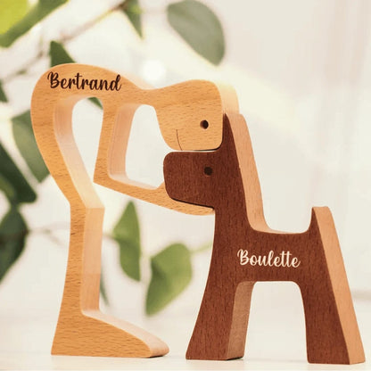 Figurine personnalisée en bois