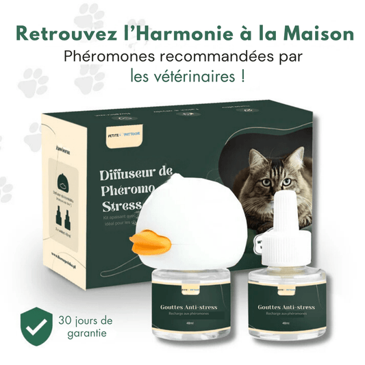 Diffuseur de Phéromones Anti-Stress pour Félins