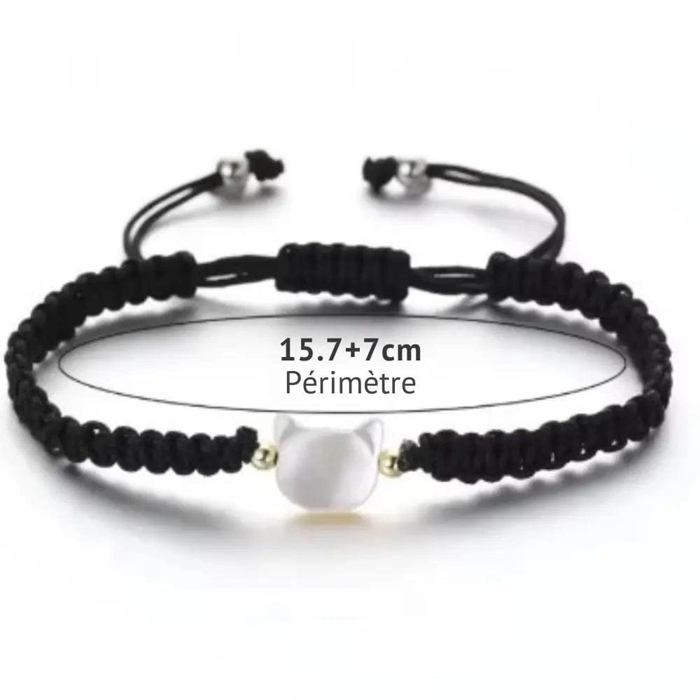 Bracelet Minimaliste Élégant Tête de Chat