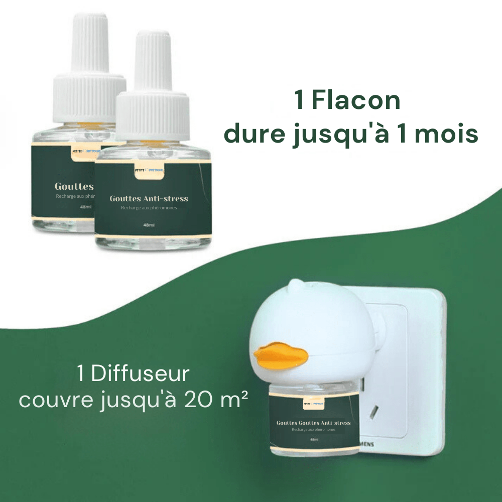 Diffuseur de Phéromones Anti-Stress pour Félins