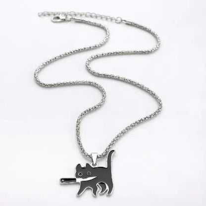 Collier Pendentif Chat Original