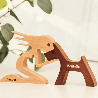 Figurine personnalisée en bois