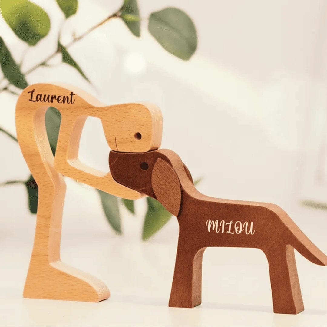 Figurine personnalisée en bois