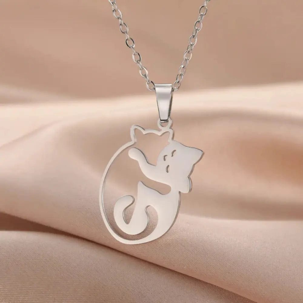 Collier Câlin Éternel - Pour amoureux des chats