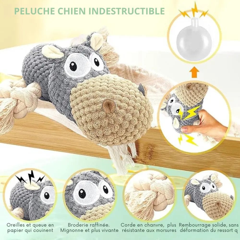 Peluche Chien Indestructible