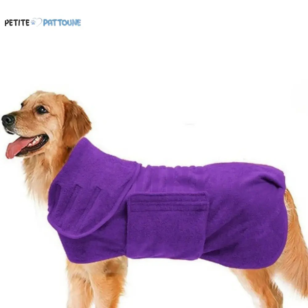 Peignoir Absorbant pour Chien