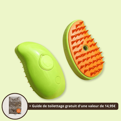 Brosse chat à vapeur