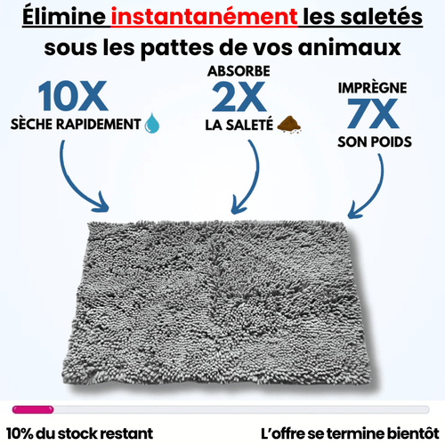 Tapis CleanPattoune™ - Le Confort Pour Lui, La Propreté Pour Vous